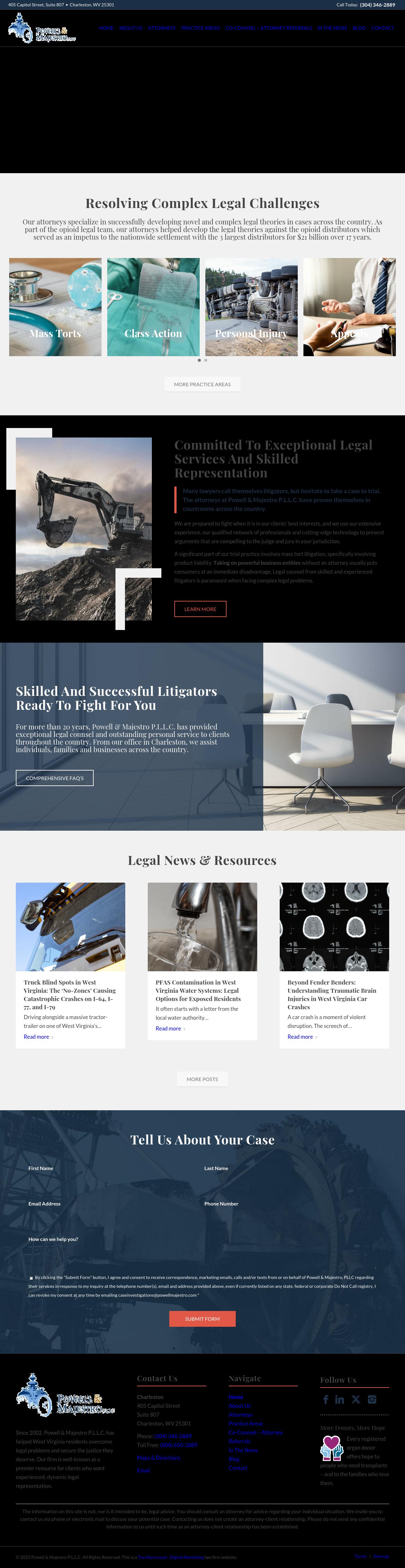 Powell & Majestro P.L.L.C. - Parkersburg WV Lawyers