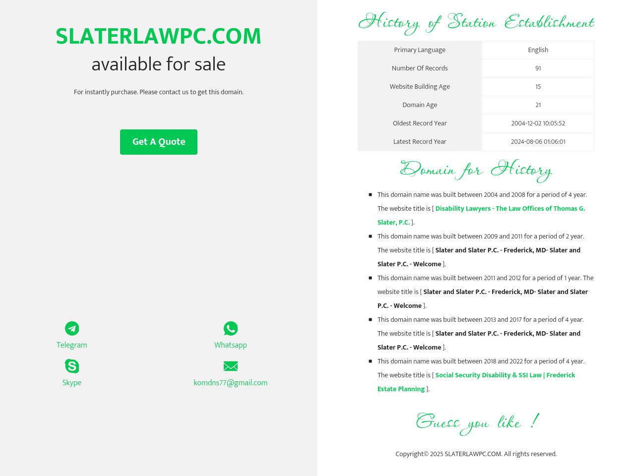 Slater & Slater, P.C. - Frederick MD Lawyers