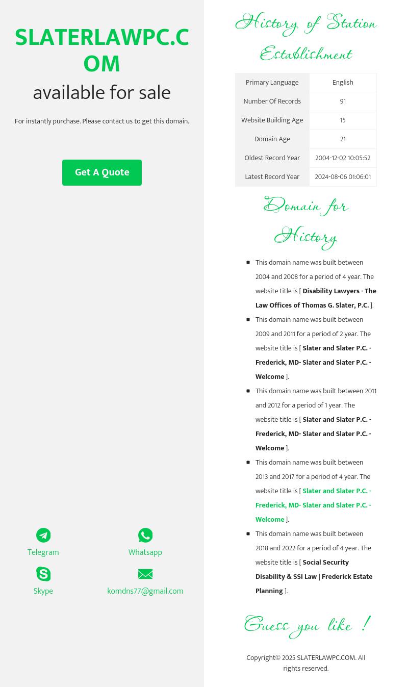 Slater & Slater, P.C. - Frederick MD Lawyers
