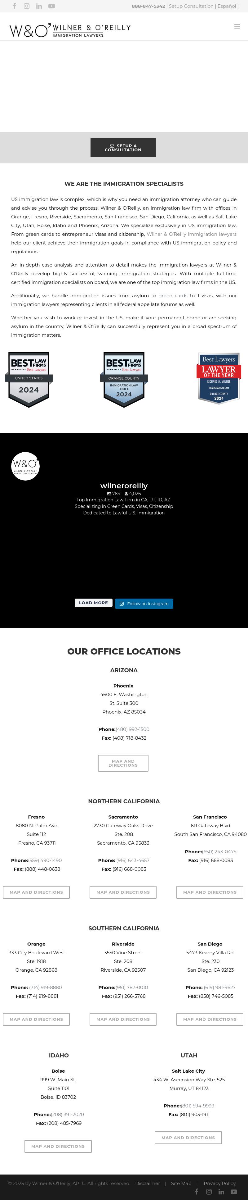 Wilner & O'Reilly, APLC - Sacramento CA Lawyers
