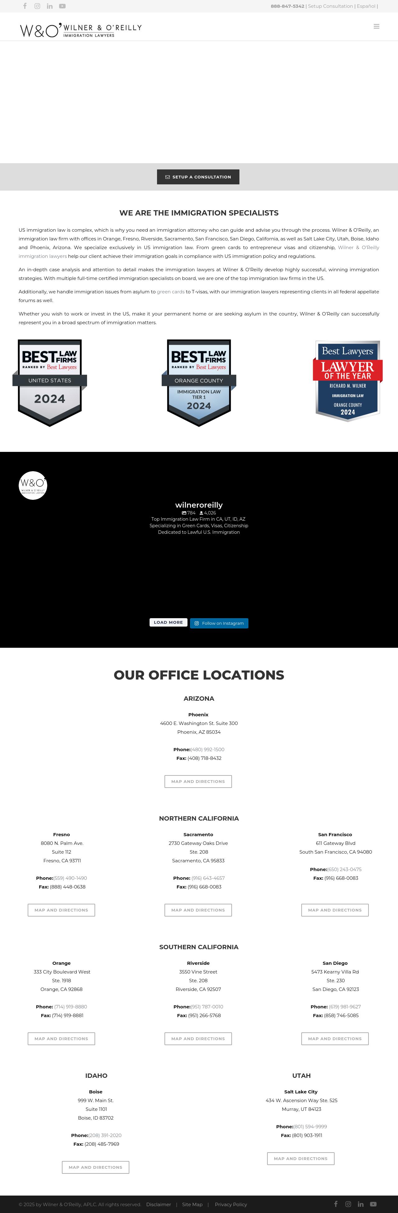 Wilner & O'Reilly, APLC - Sacramento CA Lawyers
